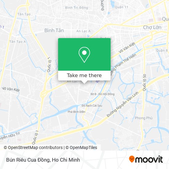 Bún Riêu Cua Đồng map