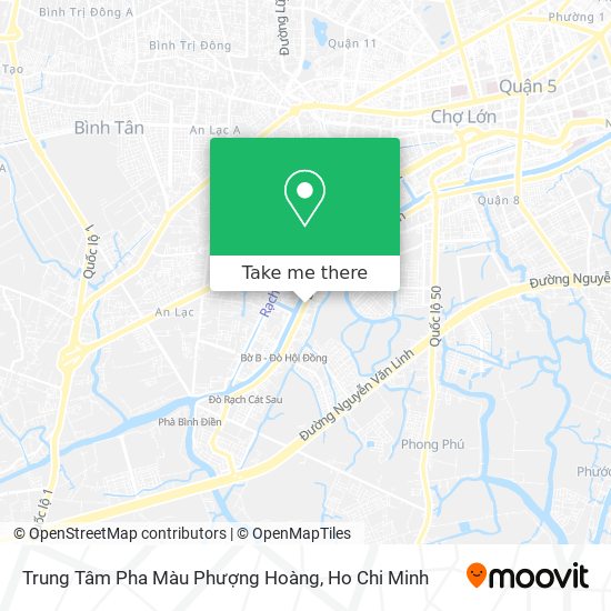 Trung Tâm Pha Màu Phượng Hoàng map