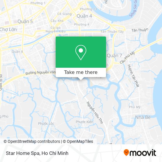 Star Home Spa map