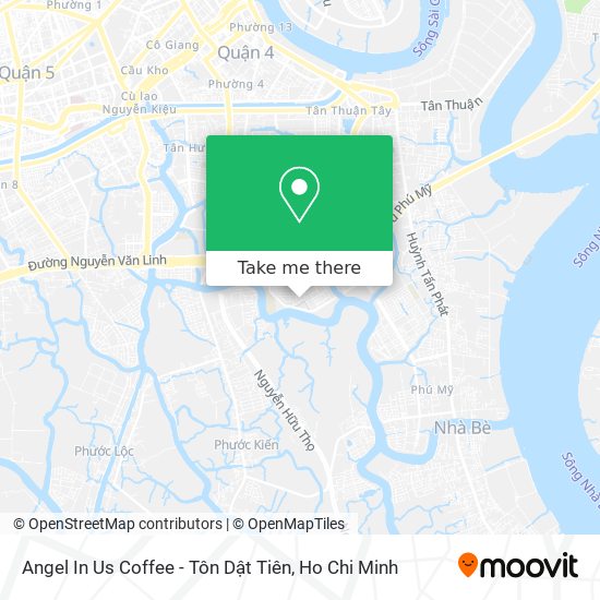 Angel In Us Coffee - Tôn Dật Tiên map