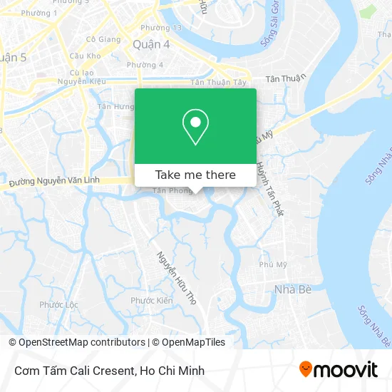 Cơm Tấm Cali Cresent map