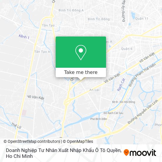 Doanh Nghiệp Tư Nhân Xuất Nhập Khẩu Ô Tô Quyền map