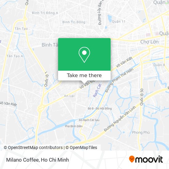 Milano Coffee map
