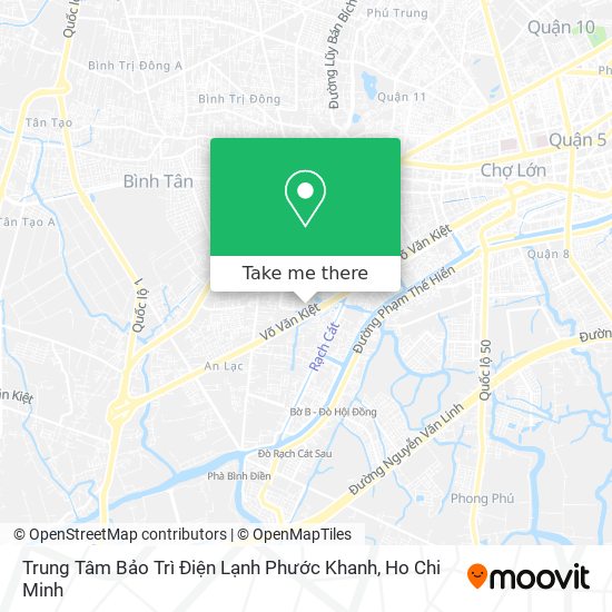 Trung Tâm Bảo Trì Điện Lạnh Phước Khanh map