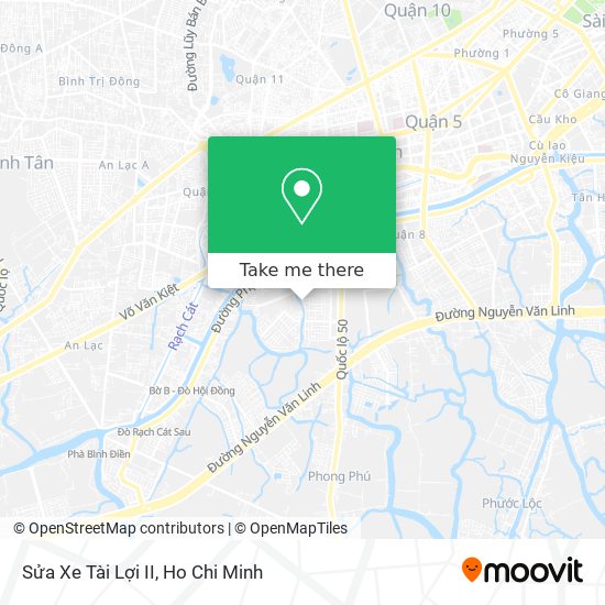 Sửa Xe Tài Lợi II map