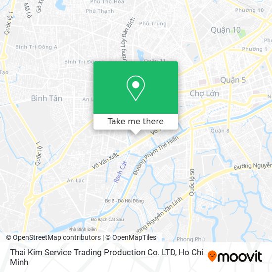 Thai Kim Service Trading Production Co. LTD map