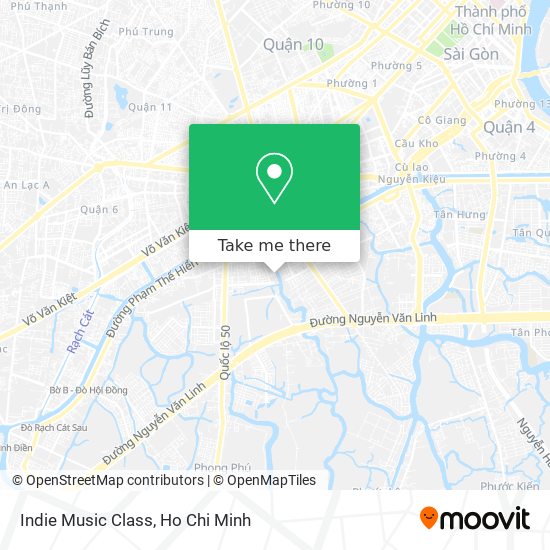 Indie Music Class map