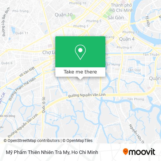 Mỹ Phẩm Thiên Nhiên Trà My map