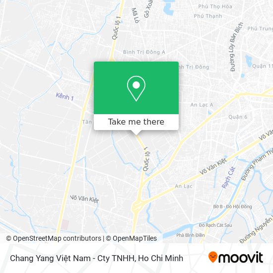 Chang Yang Việt Nam - Cty TNHH map