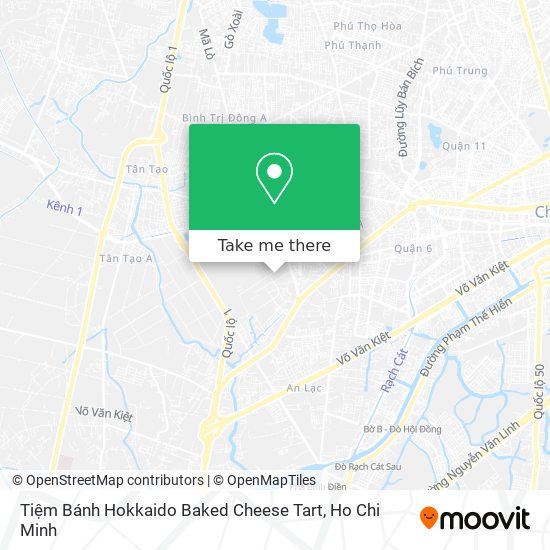 Tiệm Bánh Hokkaido Baked Cheese Tart map