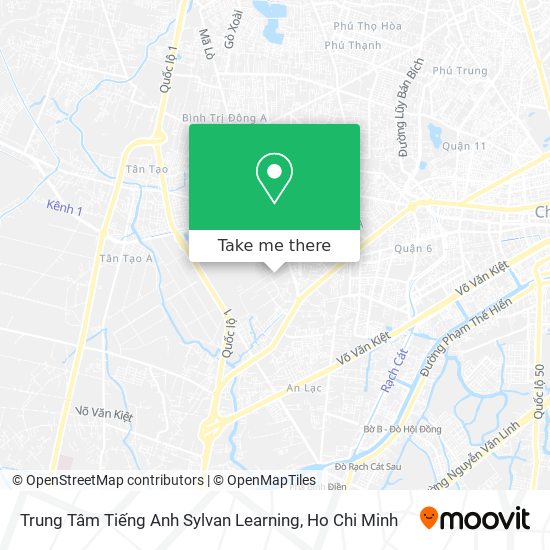 Trung Tâm Tiếng Anh Sylvan Learning map