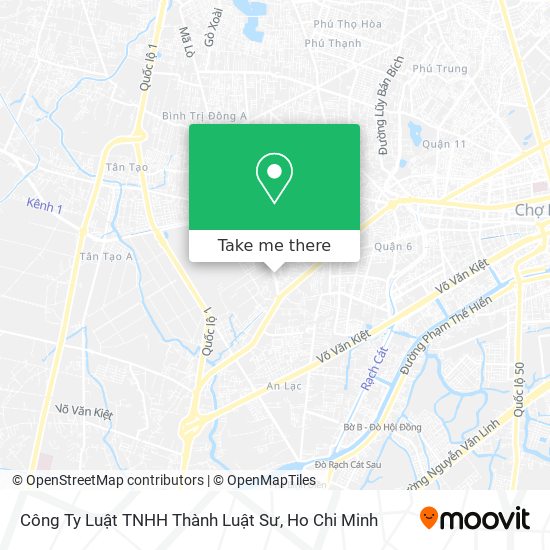 Công Ty Luật TNHH Thành Luật Sư map