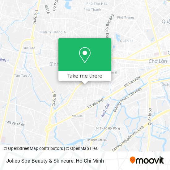 Jolies Spa Beauty & Skincare map