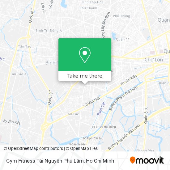 Gym Fitness Tài Nguyên Phú Lâm map