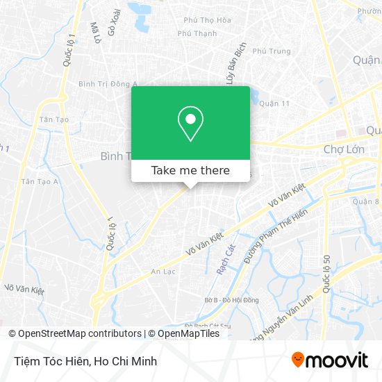 Tiệm Tóc Hiên map