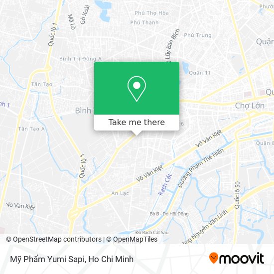Mỹ Phẩm Yumi Sapi map