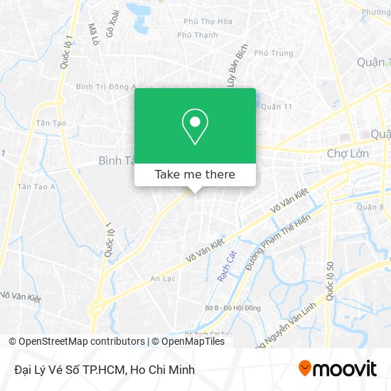 Đại Lý Vé Số TP.HCM map