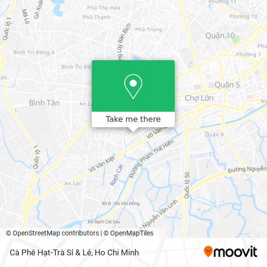 Cà Phê Hạt-Trà Sỉ & Lẻ map