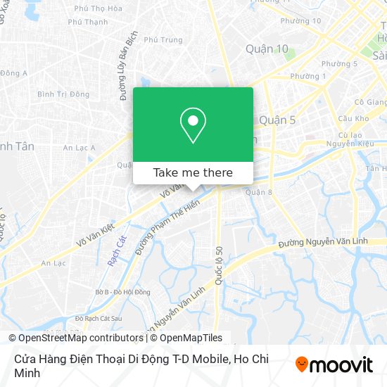 Cửa Hàng Điện Thoại Di Động T-D Mobile map