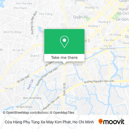 Cửa Hàng Phụ Tùng Xe Máy Kim Phát map