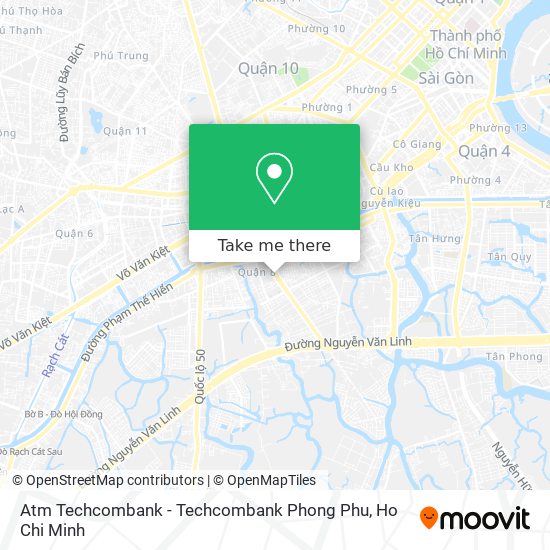Atm Techcombank - Techcombank Phong Phu map