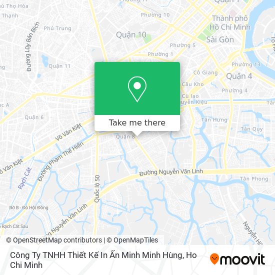 Công Ty TNHH Thiết Kế In Ấn Minh Minh Hùng map