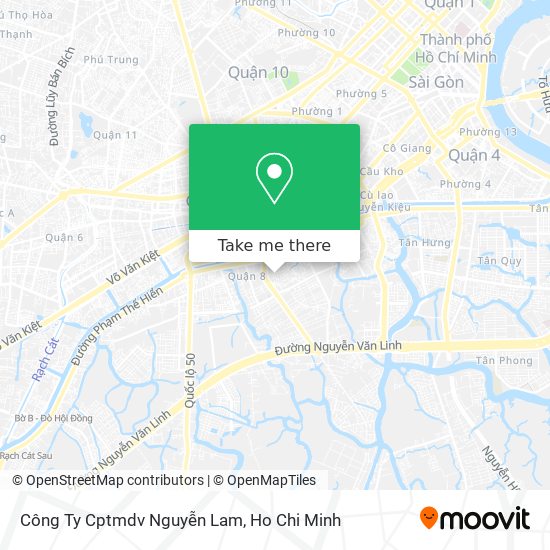 Công Ty Cptmdv Nguyễn Lam map