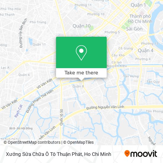 Xưởng Sửa Chữa Ô Tô Thuận Phát map