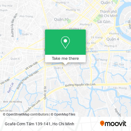 Gcafé-Cơm Tấm 139-141 map