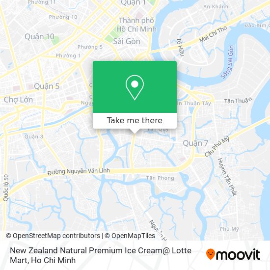 New Zealand Natural Premium Ice Cream@ Lotte Mart map