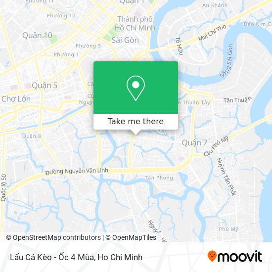 Lẩu Cá Kèo - Ốc 4 Mùa map