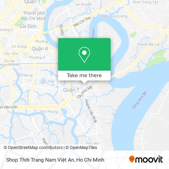 Shop Thời Trang Nam Việt An map