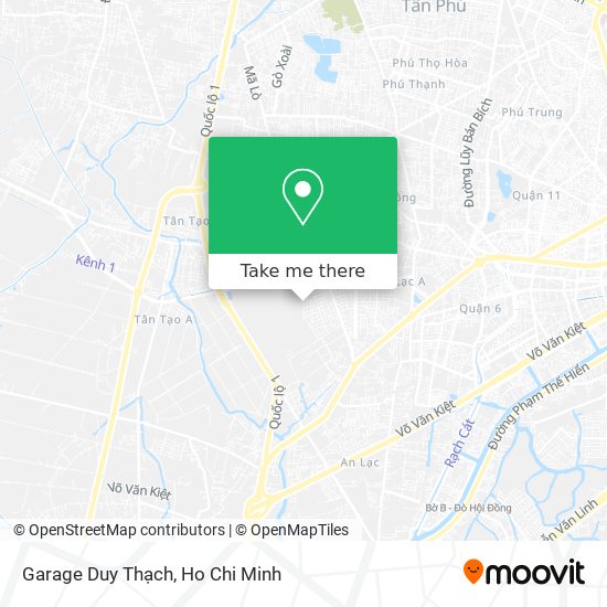 Garage Duy Thạch map