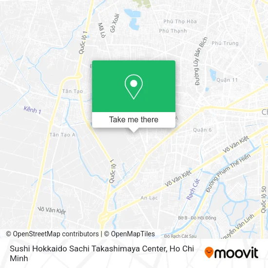Sushi Hokkaido Sachi Takashimaya Center map