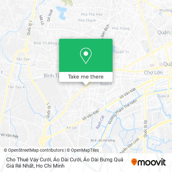 Cho Thuê Váy Cưới, Áo Dài Cưới, Áo Dài Bưng Quả Giá Rẻ Nhất map