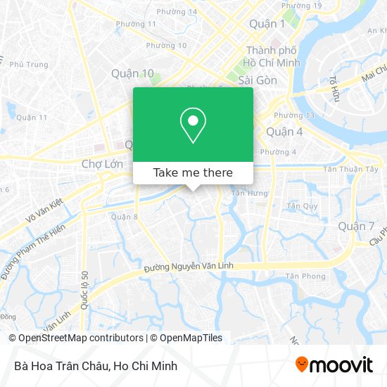 Bà Hoa Trân Châu map