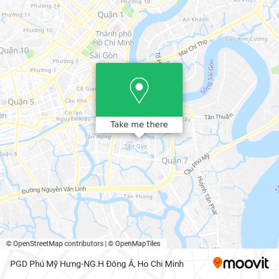 PGD Phú Mỹ Hưng-NG.H Đông Á map