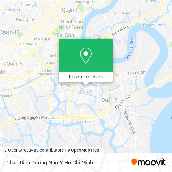 Cháo Dinh Dưỡng Như Ý map