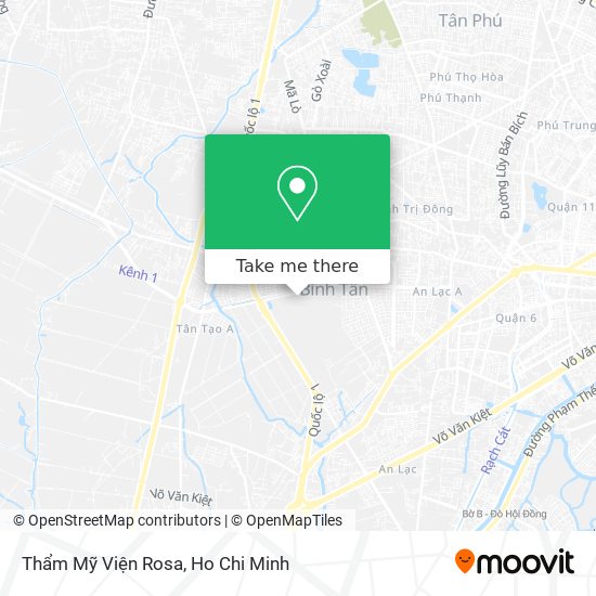 Thẩm Mỹ Viện Rosa map