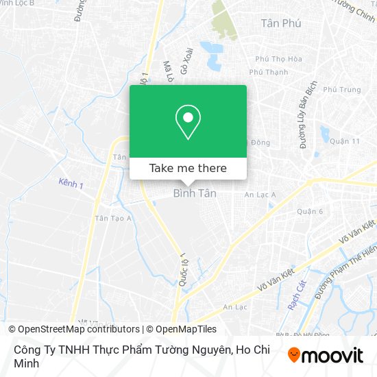 Công Ty TNHH Thực Phẩm Tường Nguyên map