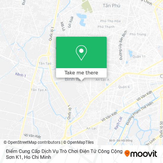 Điểm Cung Cấp Dịch Vụ Trò Chơi Điện Tử Công Cộng Sơn K1 map