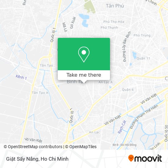 Giặt Sấy Nắng map