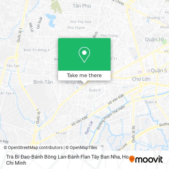 Trà Bí Đao-Bánh Bông Lan-Bánh Flan Tây Ban Nha map