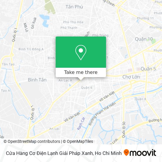 Cửa Hàng Cơ Điện Lạnh Giải Pháp Xanh map