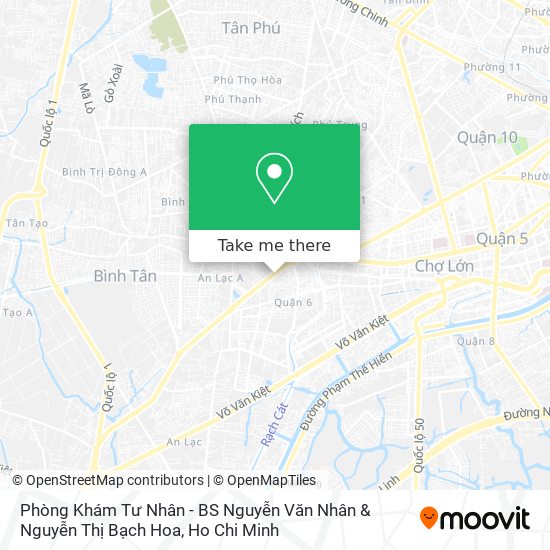 Phòng Khám Tư Nhân - BS Nguyễn Văn Nhân & Nguyễn Thị Bạch Hoa map