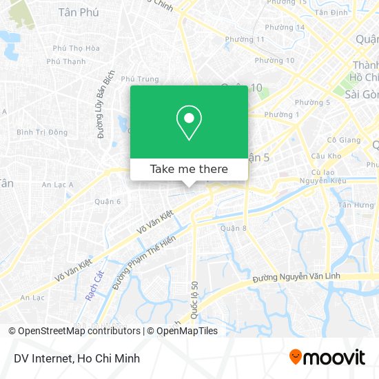 DV Internet map