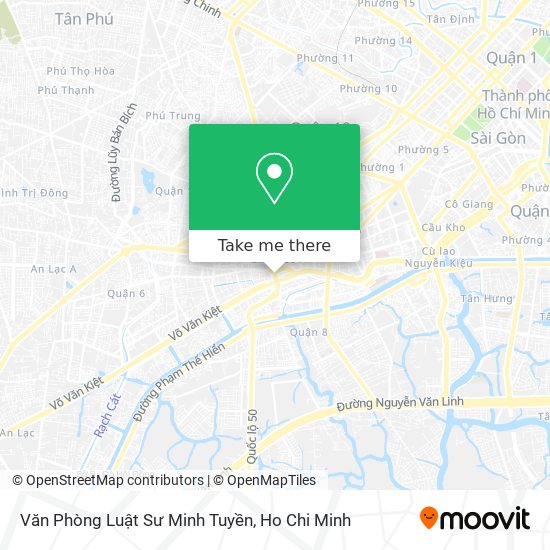 Văn Phòng Luật Sư Minh Tuyền map