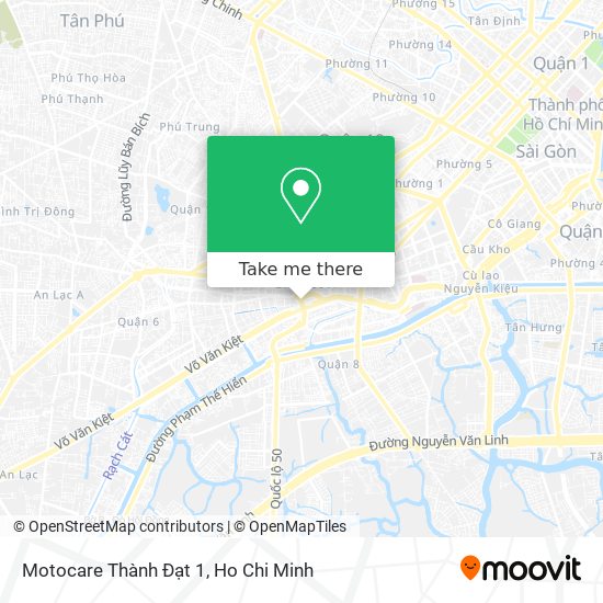 Motocare Thành Đạt 1 map