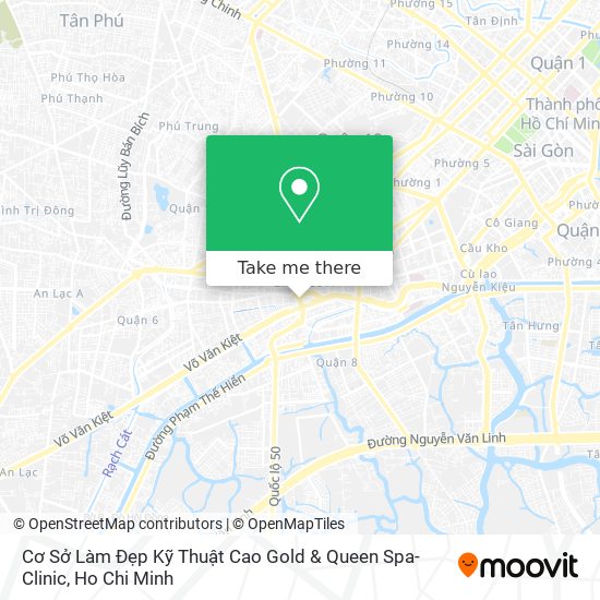 Cơ Sở Làm Đẹp Kỹ Thuật Cao Gold & Queen Spa-Clinic map