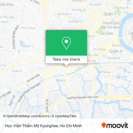 Học Viện Thẩm Mỹ Kyunghee map